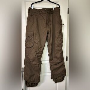 Burton Ronin Brown Snowboarding Pants